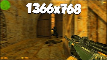 CS 1.6 : Resolution 1366x768