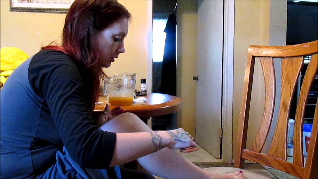 I Wax My Leg With Homemade Honey Wax YouTube