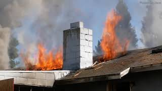 Full Sacramento Metro Crews Conduct Live Fire Training on Building in Fair Oaks Update