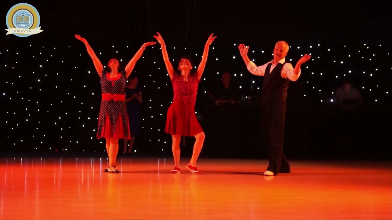 BBDC 2024 Performances - Erin, Tami Stevens and Scott Price dancing Frankies Moves