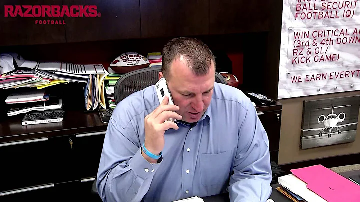 Willie Sykes and Bret Bielema