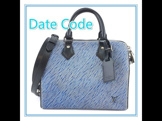 [Date Code & Stamp] Louis Vuitton Speedy 25 Bandouliere Denim