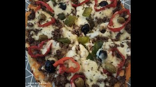 بيتزا الايطالية بعجينة سحرية و حشوة لذيذة عمرك تستغناي عليها 😋pizza italien
