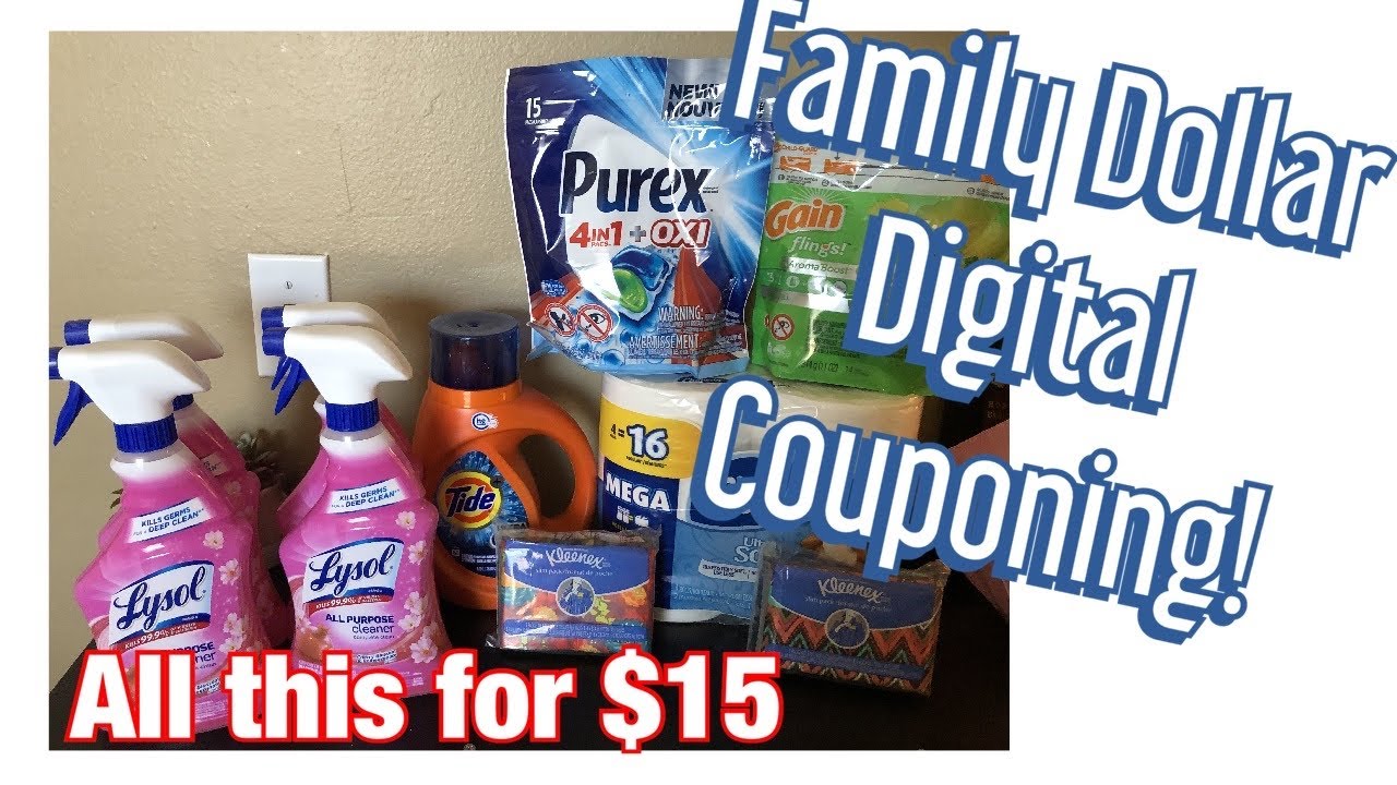 HOW TO COUPON FAMILY DOLLAR YouTube