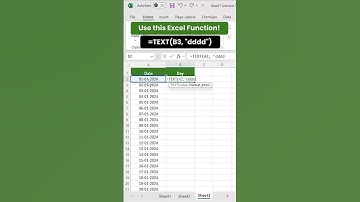 How to Autofill Weekdays in Excel | How to Use Autofill Feature in Excel | #excelshorts