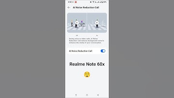 AI Noise Reduction Call Feature In Realme Note 60x | Call Noise Reduction Kaise Lagaye #realme
