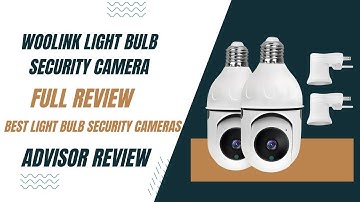 WooLink Light Bulb Camera Makes HOME Security EASY In 2025