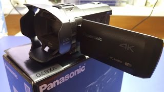 Panasonic HC-VX870 4k новая видеокамера для моего канала! Распаковка и обзор комплектации.