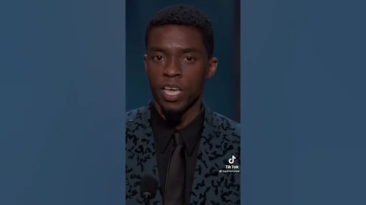 Chadwick Bosman talking about Denzel Washington