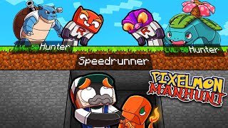 Manhunt PIXELMON! (Speedrunner vs Hunter)