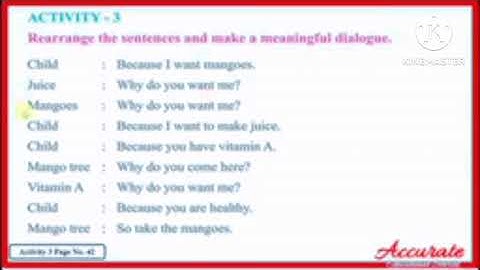 std8 English sem 2 unit 4 activity 3