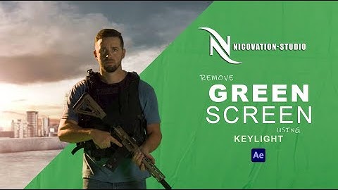 Remove Green Screen in After Effects | Keylight Tutorial