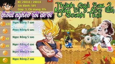 Ngọc Rồng Online - Thành Quả Sau 2 Ngày Đi 8 Acc Win Doanh Trại |Sẽ NTN Làm Giàu Cho Ae Nghèo