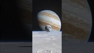 Water On Jupiter's Moon #jupiter #space #ganymede