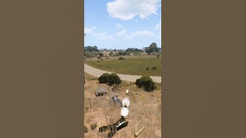 simulation scud vs kornet # dcs #army #shorts  #gaming #video #simulation