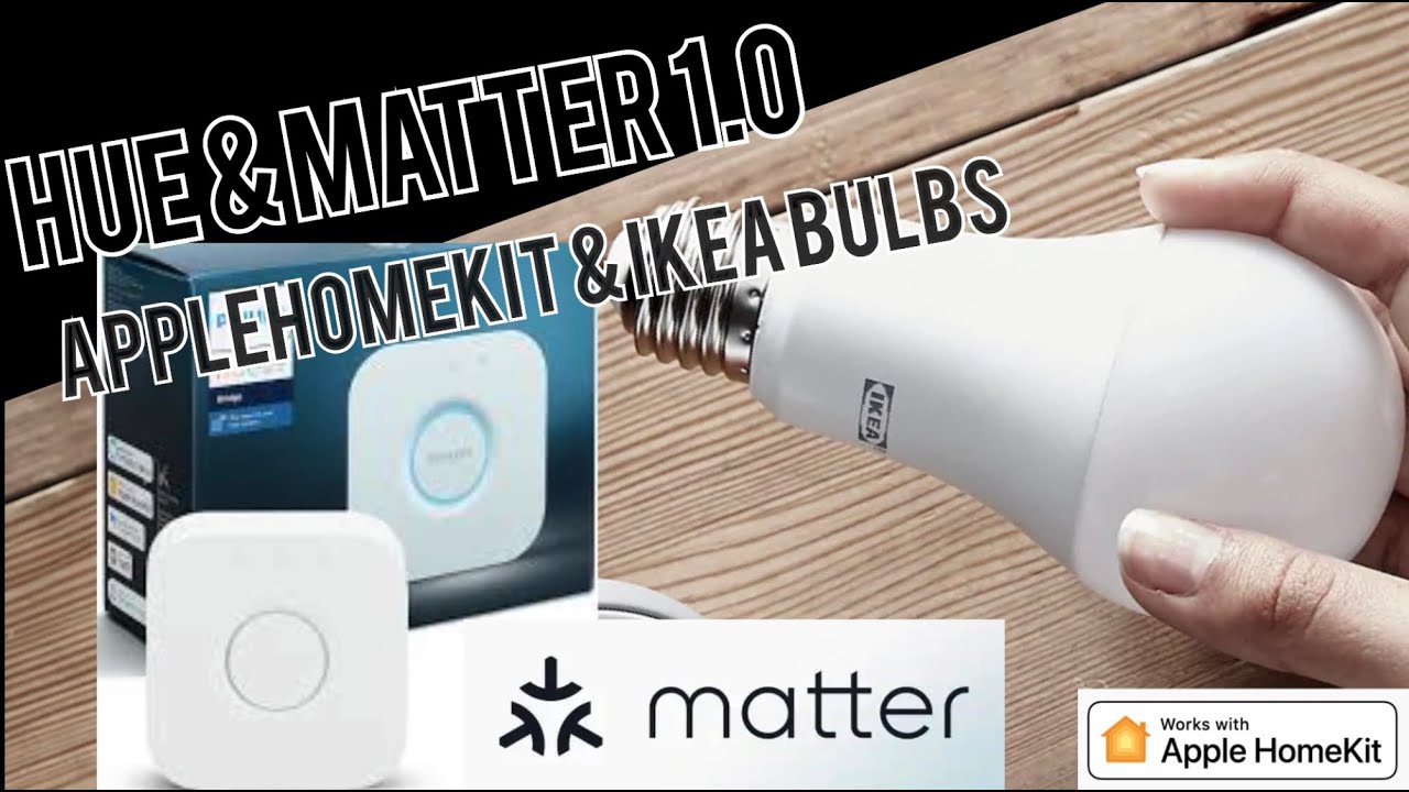 Philips Hue 1.0 IKEA Bulbs HomeKit Exposed! How to enable Matter for maximum control? - YouTube