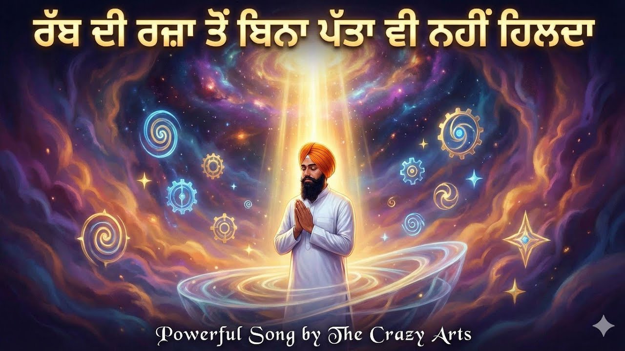 ਰੱਬ ਦੀ ਰਜ਼ਾ ਤੋਂ ਬਿਨਾ ਪੱਤਾ ਵੀ ਨਹੀਂ ਹਿਲਦਾ | Heart touching Punjabi Song | The Crazy Arts