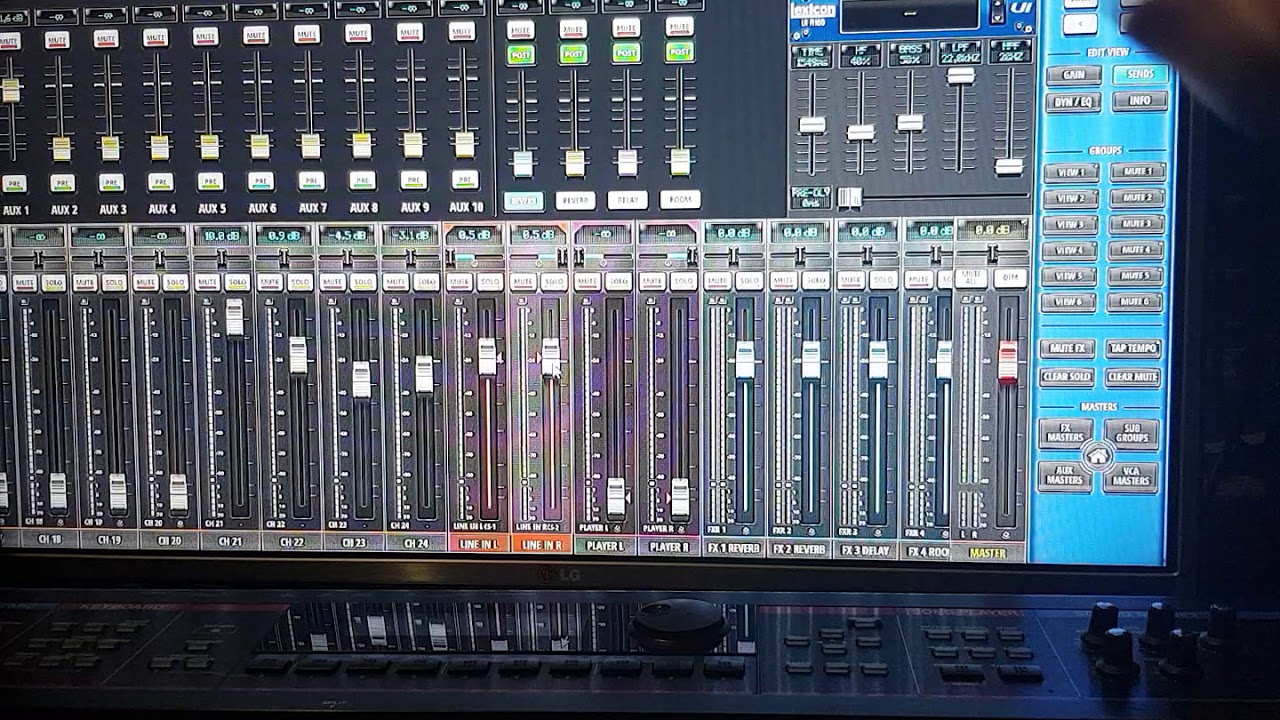 SOUNDCRAFT UI24R EM CASCATA OU CASCADE