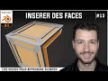 13  inserer des faces avec inset  apprendre blender en 100 vidos tuto fr