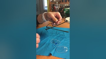 Semi-rimless frame lens removal and insertion