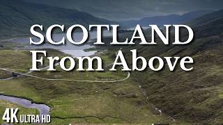 Scotland captured on Drones: Relaxing Drone Compilation With Music