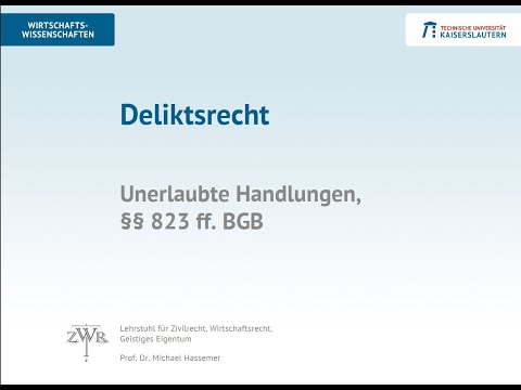 Video: Wie unterscheiden sich Fahrlässigkeitsansprüche von vorsätzlichen unerlaubten Handlungen?