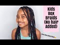 Kids Box Braids | First Time Doing These!