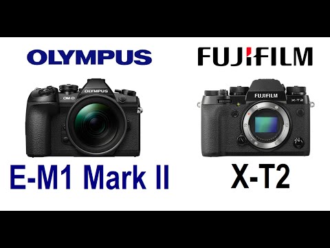 OLYMPUS OM-D E-M1 Mark II vs FUJIFILM X-T2