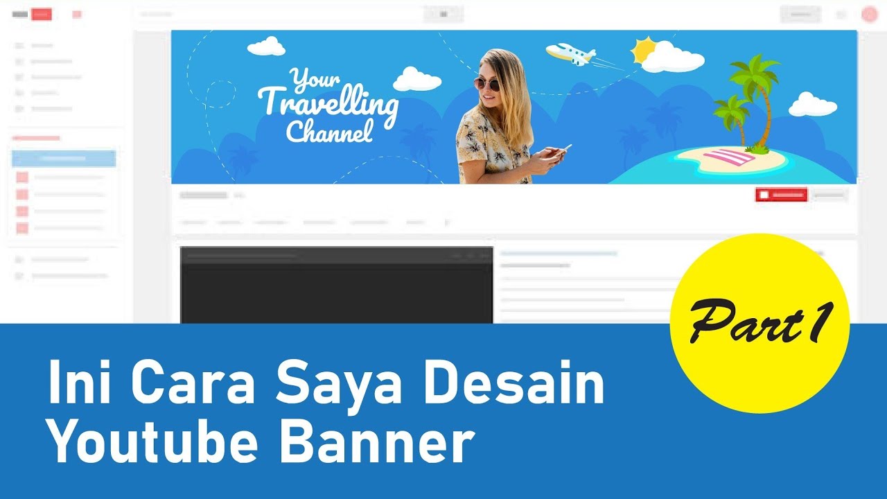 Cara saya desain youtube banner pakai adobe illustrator Cara saya desain youtube banner pakai adobe illustrator