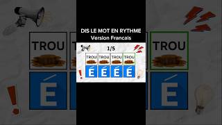 dis le mot en rythme #drôle
