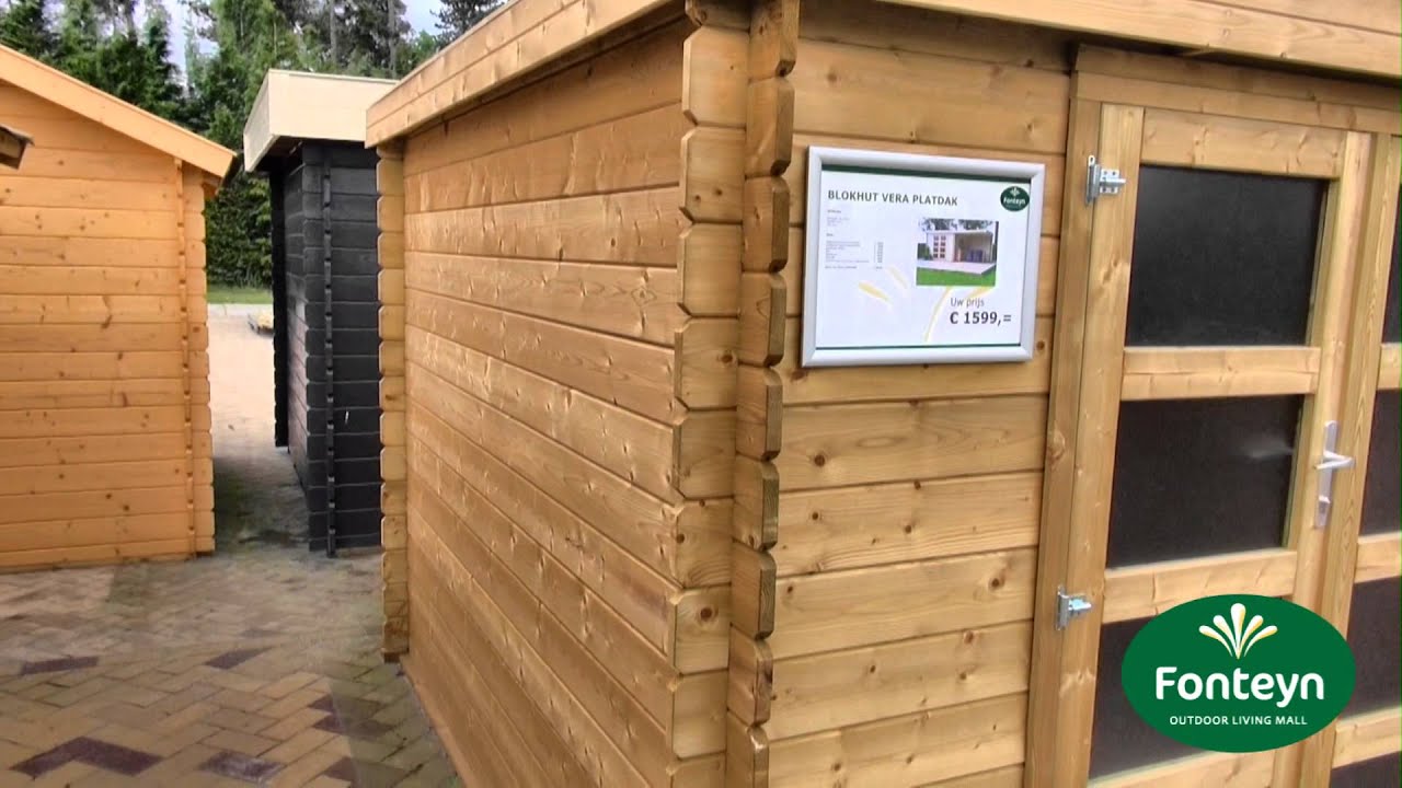 Tuinhuis berging bij u thuis | Fonteyn