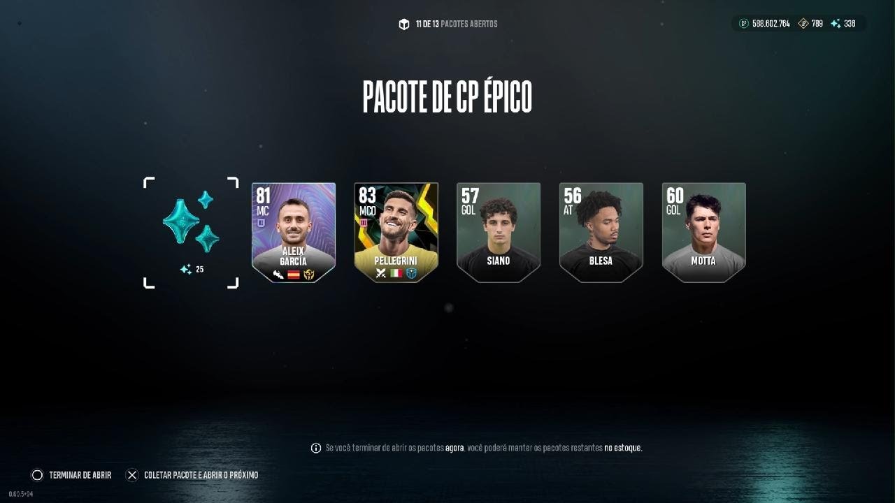 Tentando sorte acha jogadores pek UFL