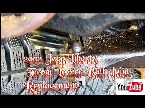 2002 Jeep liberty front lower ball joint replacement