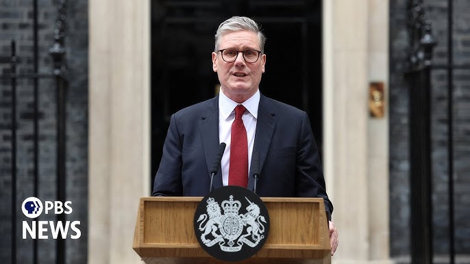 WATCH: New UK Prime Minister Keir Starmer delivers remarks after landslide election - YouTube