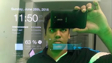 Magic Mirror Augmented Home Automation