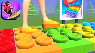 ASMR TIPPY TOE ​​​​​​​GAMEPLAY | ALL LEVELS PART 28 screenshot 5