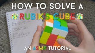 ASMR | 💠 The Most Relaxing Rubik's Cube Tutorial 💠 screenshot 5