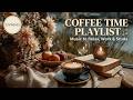 cozy coffee shop ambience & warm candle light with relaxing coffee vibes for coffeetime