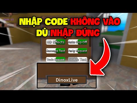 CÁCH SỬA LỖI KHÔNG NHẬP ĐƯỢC CODE TRONG KING LEGACY | MOBILE VÀ PC