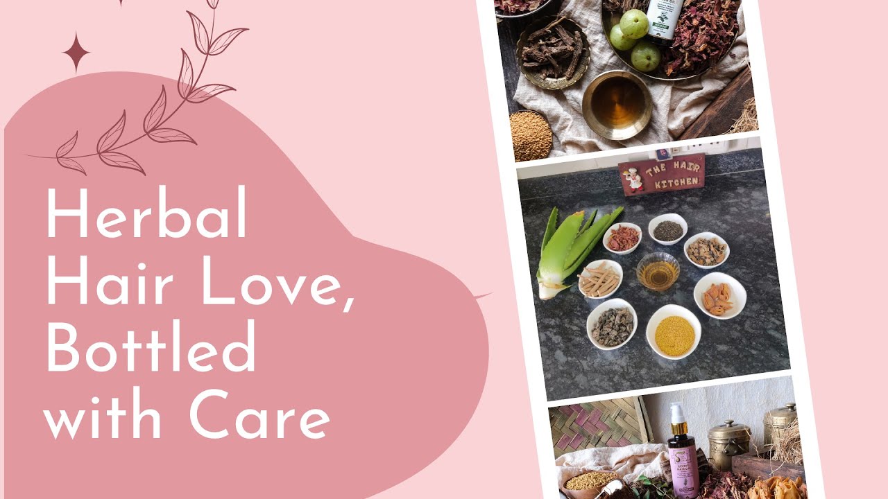 Revitalize Your Hair Naturally with The Hair Kitchen's Herbal Oils💆🌿