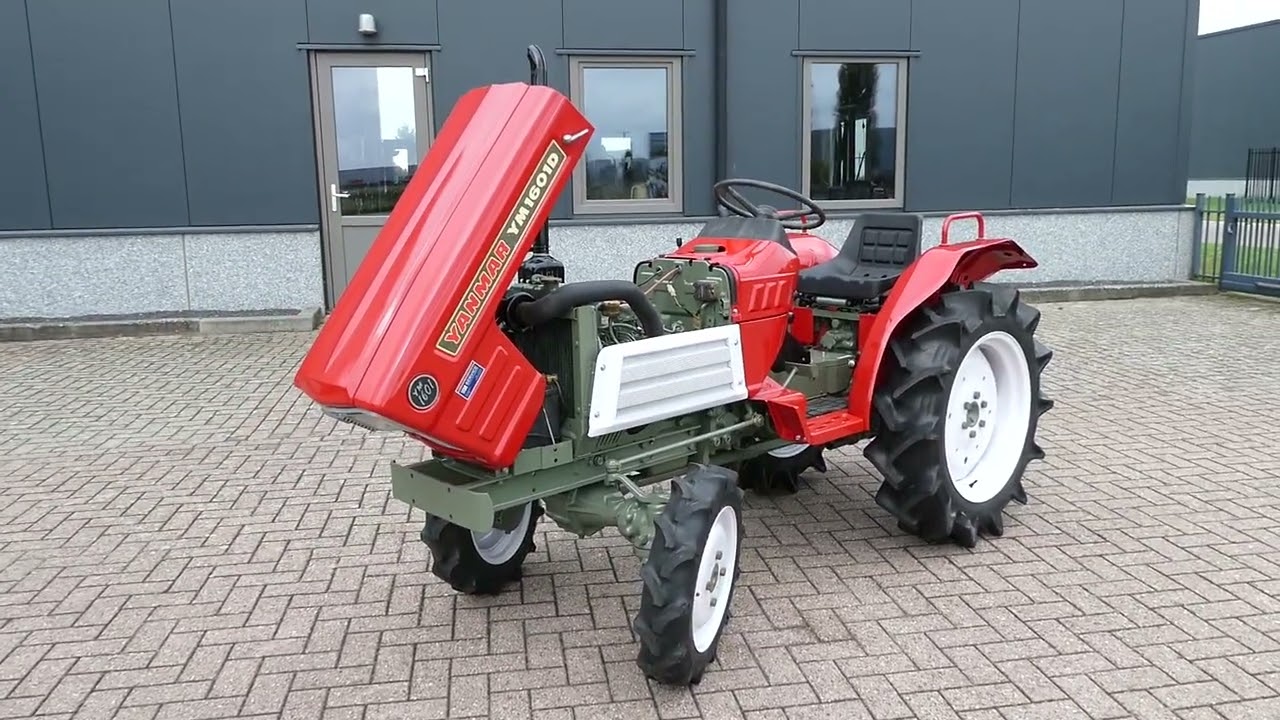 Yanmar YM1601D 4wd / 0974 Draaiuren / Miditrekker
