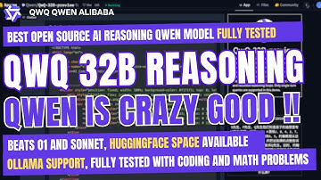 QWQ 32B: Best Open Source AI Reasoning Model from Alibaba QWen (FULLY TESTED)