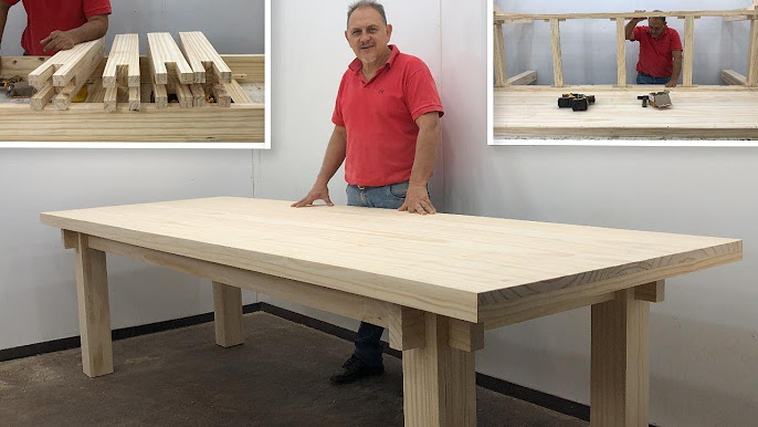 Cómo Hacer una Mesa de Madera 