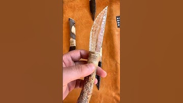 Making an obsidian knife! #shorts #obsidian #knifemaking #knife #hunting #knifeskills #bushcraft
