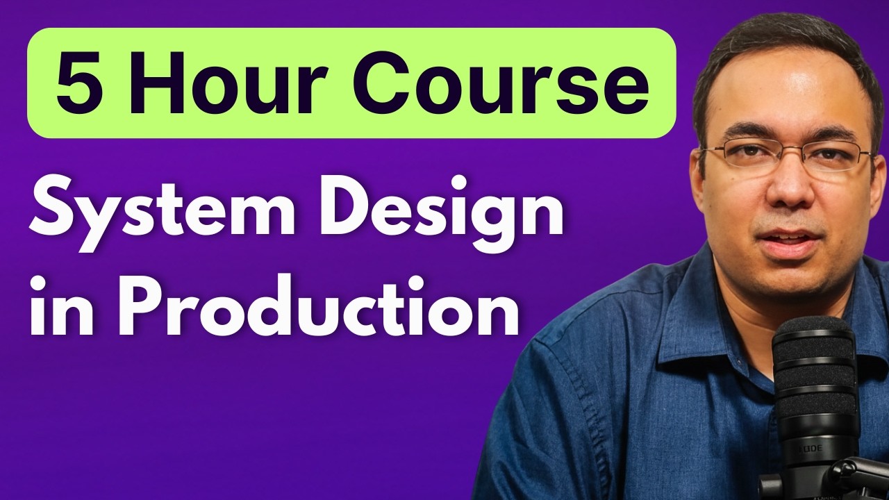 5-Hour System Design Course: Complete Production Architecture - YouTube