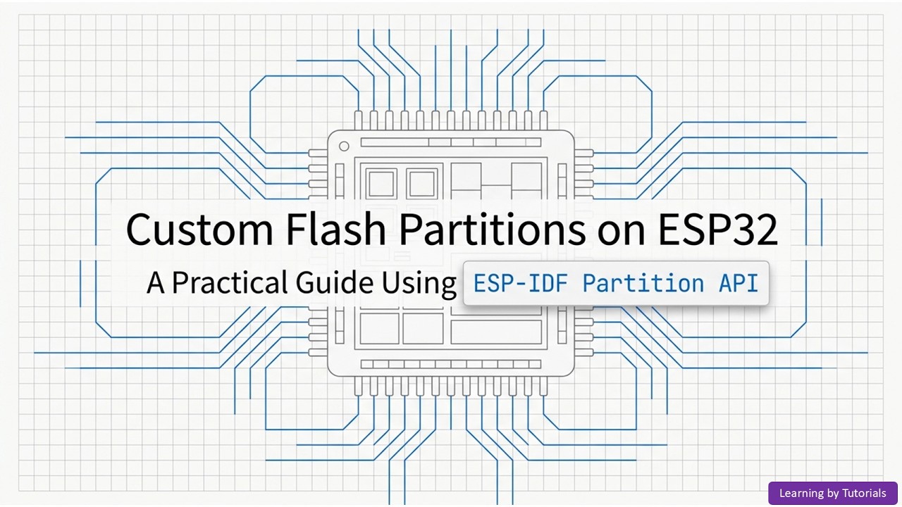 Mastering Custom Flash Partitions on ESP32: A Practical Guide Using ESP ...