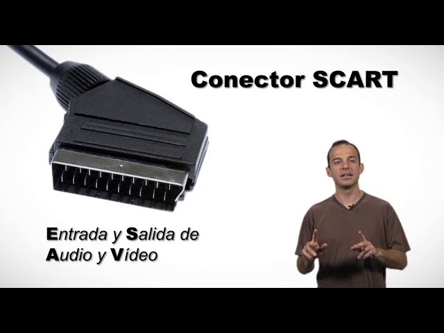 GLOSARIO DE CONECTORES - VÍDEO Y AUDIO - 3. EUROCONECTOR o SCART 