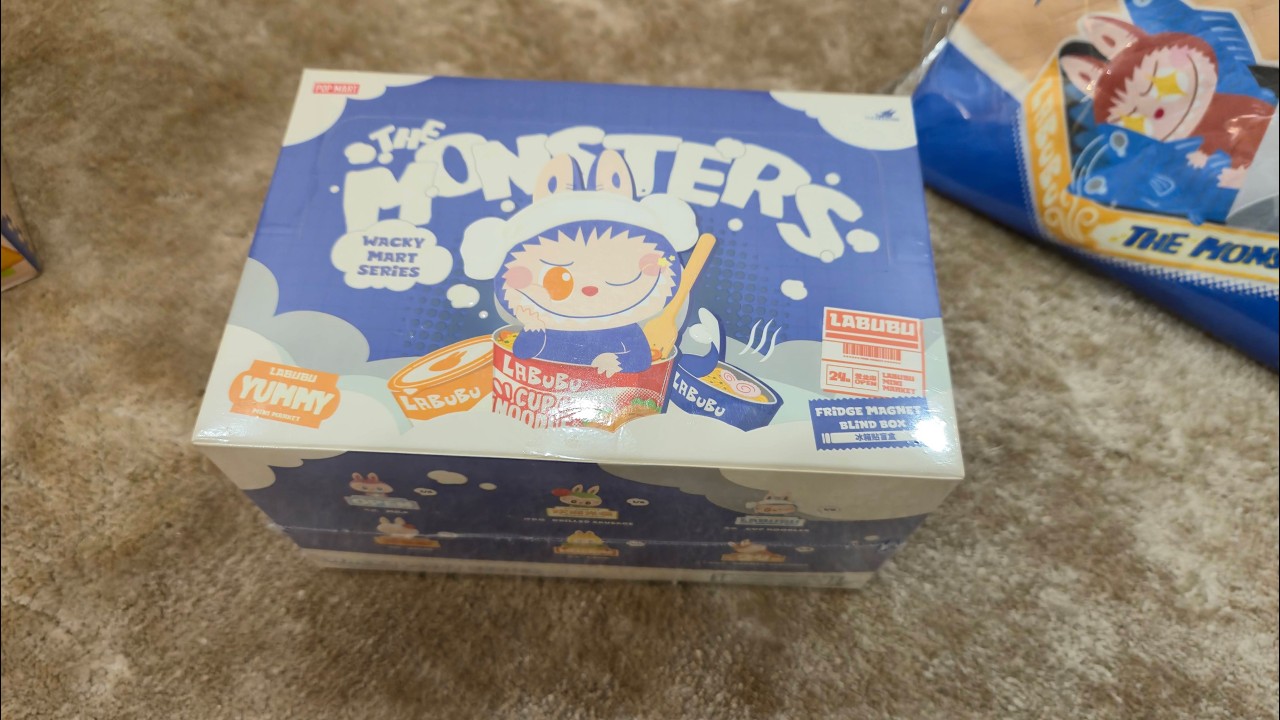 SOLD OUT Wacky Mart The Monsters Fridge Magnet Unboxing! 🧲🎉 Full