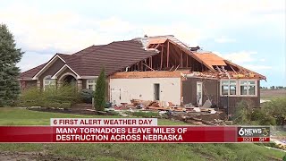 Tornados leave miles of destruction across eastern Nebraska