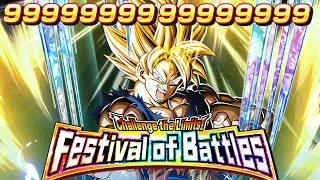 Download Lagu EZA LR SSJ3 GOKU \u0026 SSJ2 VEGETA DESTROYS FESTIVAL OF BATTLES!!!!! Dragon Ball Z Dokkan Battle MP3